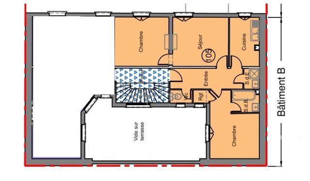 Appartement F3 à vendre - 3 pièces - 57.8 m2 - ST MAUR DES FOSSES - 94 - ILE-DE-FRANCE - Century 21 Adamville