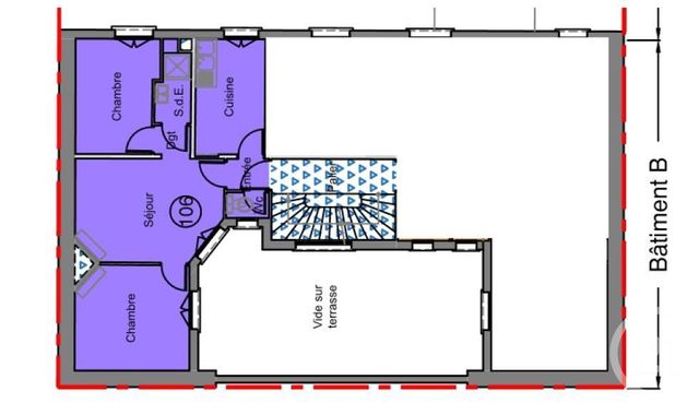 Appartement à vendre - 3 pièces - 44.2 m2 - ST MAUR DES FOSSES - 94 - ILE-DE-FRANCE - Century 21 Adamville