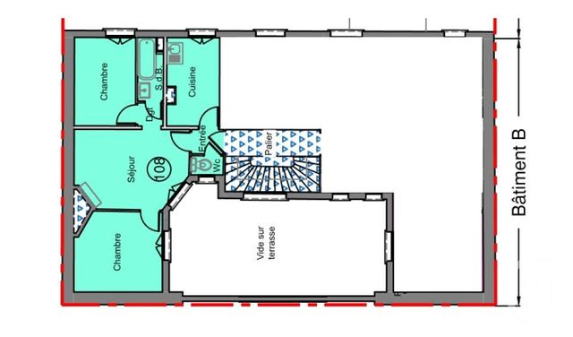 Appartement F3 à vendre - 3 pièces - 41.6 m2 - ST MAUR DES FOSSES - 94 - ILE-DE-FRANCE - Century 21 Adamville