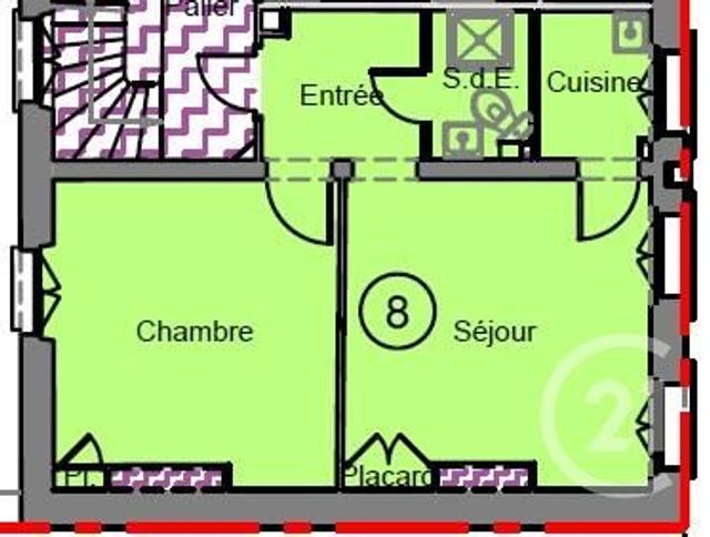 Appartement F2 à vendre - 2 pièces - 33.9 m2 - ST MAUR DES FOSSES - 94 - ILE-DE-FRANCE - Century 21 Adamville