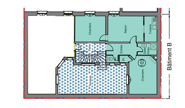 Appartement F3 à vendre - 3 pièces - 55.9 m2 - ST MAUR DES FOSSES - 94 - ILE-DE-FRANCE - Century 21 Adamville